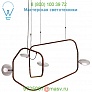 Rich Brilliant Willing PD-4-11-J11-DW-120 Palindrome 4 Light LED Chandelier, светильник