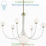 Coco LED Chandelier H234805-AGB/WH Mitzi - Hudson Valley Lighting, светильник