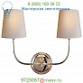 Vendome Wall Sconce TOB 2008AS-NP Visual Comfort, настенный светильник бра