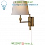 TOB 2202BZ-NP Visual Comfort Paulo Pivoting Wall Sconce, встраиваемый в стену светильник