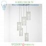 Textured Glass Round Multi-Light Pendant Light CHB0044-03-FB-BG-C01-E2 Hammerton Studio, подвесной