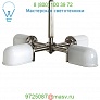 R.W. Atlas 4-Light Glass Shade Pendant Light 18-20557-14146 Waterworks, светильник