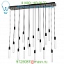 Blackjack Lighting Seraph Linear LED Chandelier SER-38P-BL-BU, светильник