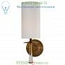 ARN 2018BZ/CG-L Drunmore Wall Sconce with Linen Shade Visual Comfort, настенный светильник