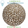 David Trubridge PLA-0800-NAT-AQU Pola Pendant Light, светильник