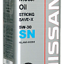 Nissan SAE 5W30 API SN SCT масло моторное оригинальное Ниссан, железная канистра 4л