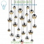 SONNEMAN Lighting Grapes 24 Light LED Round Multipoint Pendant 2918.01-SML, светильник