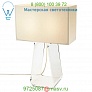 Tube Top Table Lamp Pablo Designs TT 14 WHT/CLR, настольная лампа