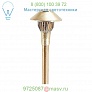 Brass China Hat Panel LED Area Light AL-01-LEDP-BRS Focus Industries, светильник для садовых дорожек