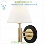 Robbie Wall Sconce Mitzi - Hudson Valley Lighting H264101-AGB/BK, настенный светильник