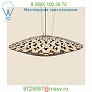 Flax Pendant Light David Trubridge FLX-0800-NAT-RED, светильник