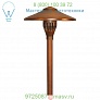 Brass Panel LED China Hat Area Light Focus Industries AL-04-LEDP-BRS, светильник для садовых дорожек