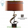 OB-273030-1017 Gallery Spiral Table Lamp (Terra Micro-Suede/Burnished Steel) - OPEN BOX RETURN