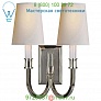 Visual Comfort TOB 2328BZ-NP Modern Library 2-Light Wall Light, настенный светильник бра