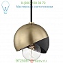 Emma Pendant Light Mitzi - Hudson Valley Lighting H168701-AGB/BK, светильник