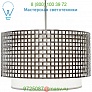 CHB0037-24-FB-SH-001-E2 Hammerton Studio Tweed 48" Drum Pendant Light With Shade, светильник