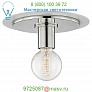 Milo Flush Mount Ceiling Light Mitzi - Hudson Valley Lighting H137501S-AGB/BK, светильник