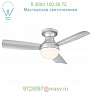 Aloft Flush-Mount Smart Ceiling Fan Modern Forms FH-W1807-44L-BZ, светильник