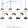 2922.01-LRG Grapes 11 Light LED Rectangular Multipoint Pendant SONNEMAN Lighting, светильник