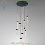 Hammerton Studio CHB0042-03-FB-BG-C01-L1 Parallel Glass Round LED Multipoint Pendant Light