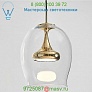 Moai Pendant Light Seed Design SLD-304P-BRS, светильник