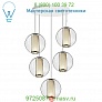 Pablo Designs BELO CHAN 16/3 ORG Bel Occhio Multi Pendant Chandelier, светильник