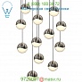 2917.01-SML SONNEMAN Lighting Grapes 12 Light LED Round Multipoint Pendant, светильник