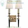 5222-PN Salina Two Light Wall Sconce Hudson Valley Lighting, настенный светильник бра