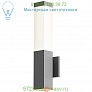 Inside Out Square Column LED Sconce (Textured Gray)-OPEN BOX SONNEMAN Lighting OB-7380.74-WL