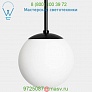 Astro Globe Mini Pendant Light Andrew Neyer AGL-8-BLK-12-INCH-STEM, светильник