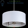 9030BN-WHT Walker 3-Arm Drum Chandelier Lights Up!, светильник