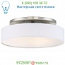 DweLED FM-13114-BN Manhattan Semi-Flush Mount Ceiling Light, светильник