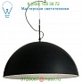 Mezza Luna Pendant Light MEZZA LUNA 1 WHITE TRANSPARENT In-Es Art Design, светильник